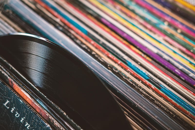 Vinyl Record Wall Clock